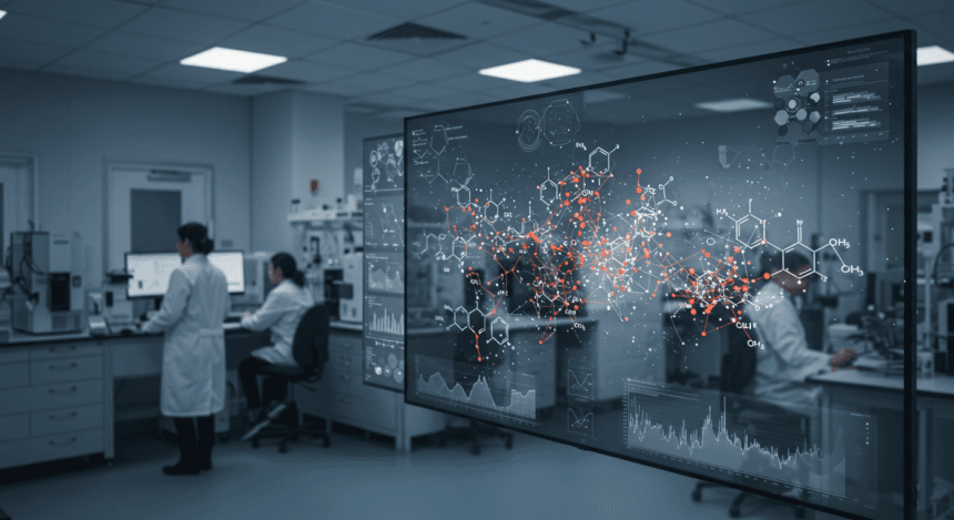 chemical analysis with data analytics